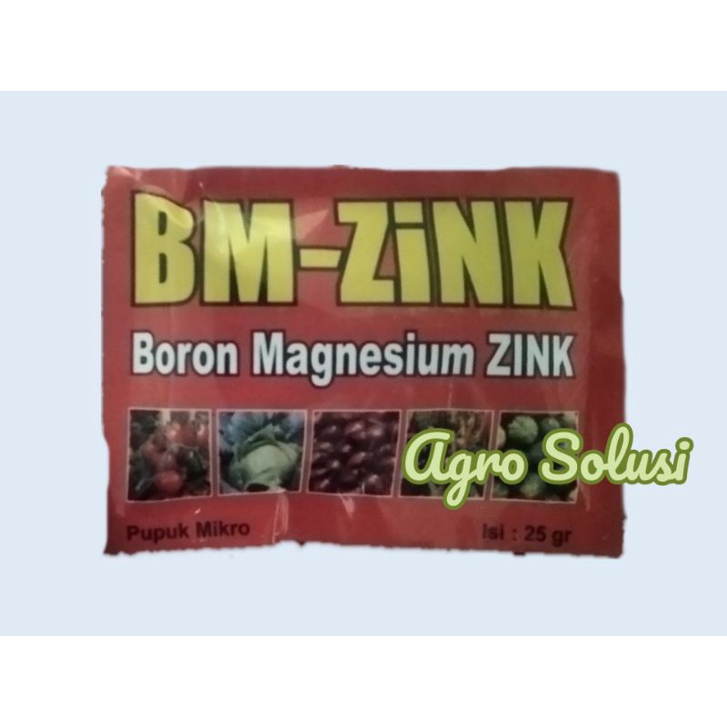 BM ZINK / NUTRISI TANAMAN / PUPUK MIKRO / BORON / MAGNESIUM / ZINK / PENGHIJAU DAUN / RANGSANG PUCUK