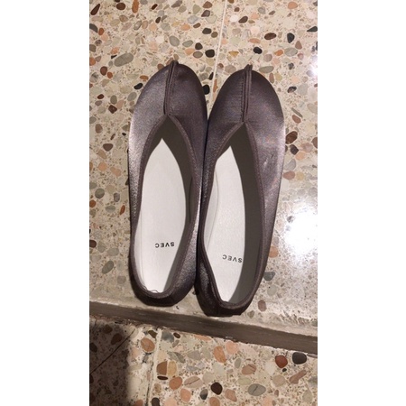 SVEC China Shoes Grey Satin