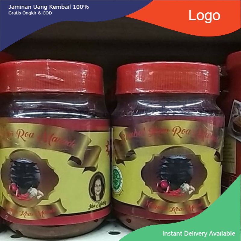 

BU MEISKE SAMBAL IKAN ROA JAR 150GR