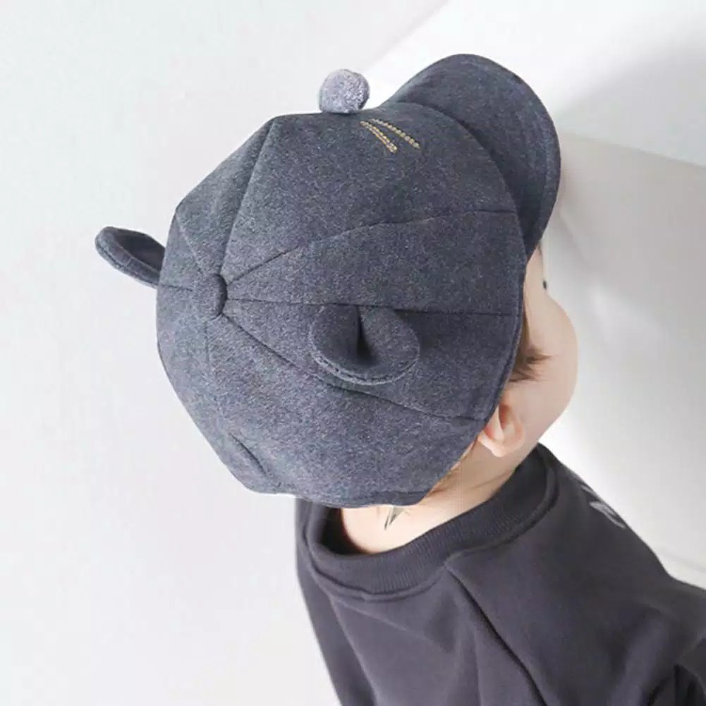 IMPORT Topi Baseball Motif Kucing Little Mouse 3D Bayi dan Anak