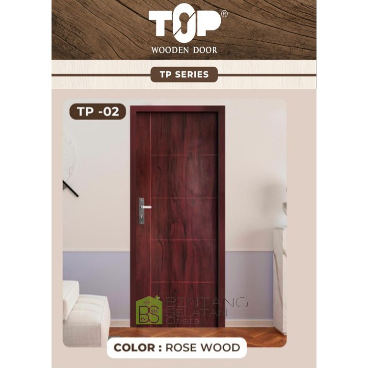 KODAI DOOR PINTU HDF WOODEN DOOR KODAI TP SERIES COLOR MINIMALIS