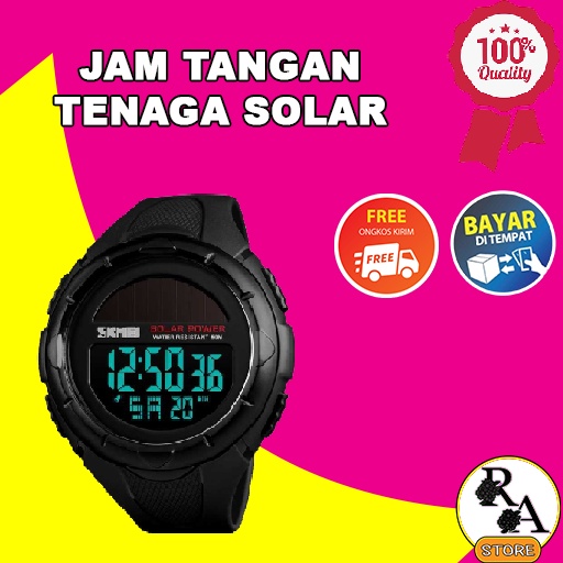 SKMEI Jam Tangan Pria Tenaga Solar Cell Power Digital - 1405