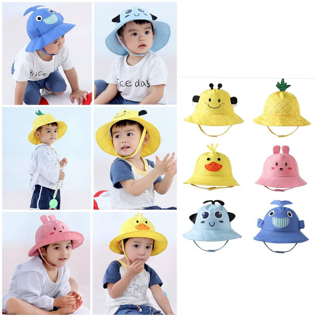 Baby Hat - Animal Bucket Hat