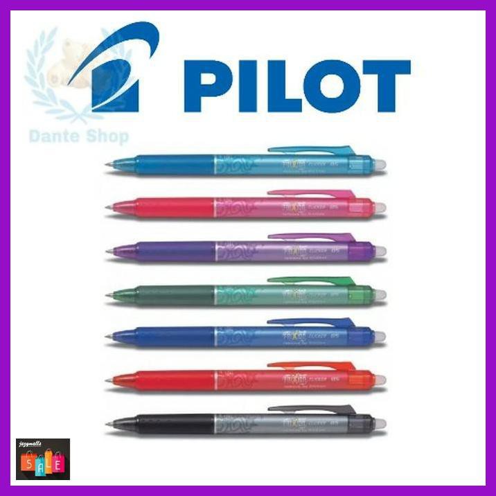 

Silutala- Pen Pilot Frixion (Pulpen Yg Bisa Dihapus) - Hitam -Ori.