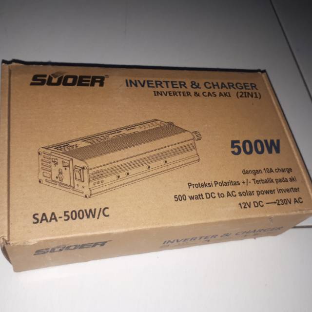 inverter plus charger accu