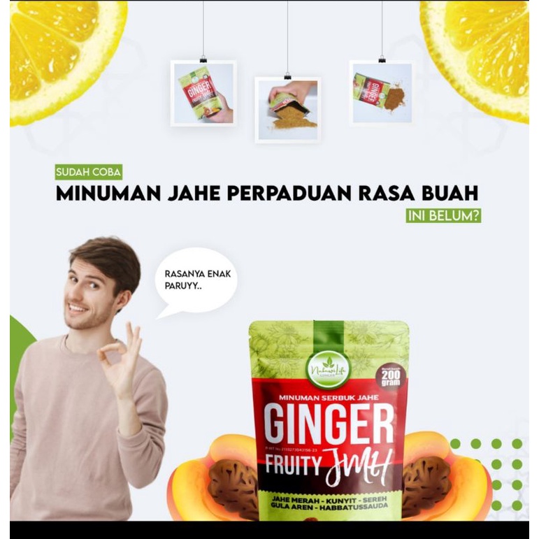 

Jahe Merah Fruity