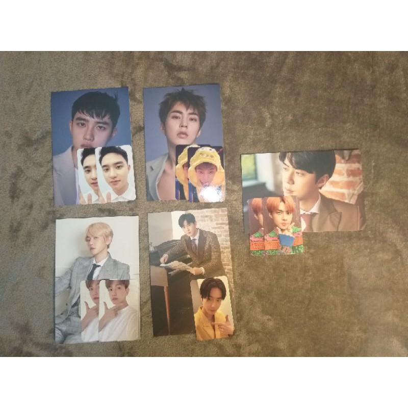 EXO EXO-L ACE KIT 2020 MEMBER SET SHARING POST CARD PHOTO CARD PHOTOCARD PC
