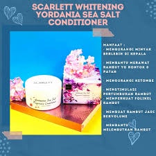 [COD] Scarlett Conditioner Yordanian AMPUH Melembutkan &amp; Memperkuat Rambut secara Maksimal - 250ml