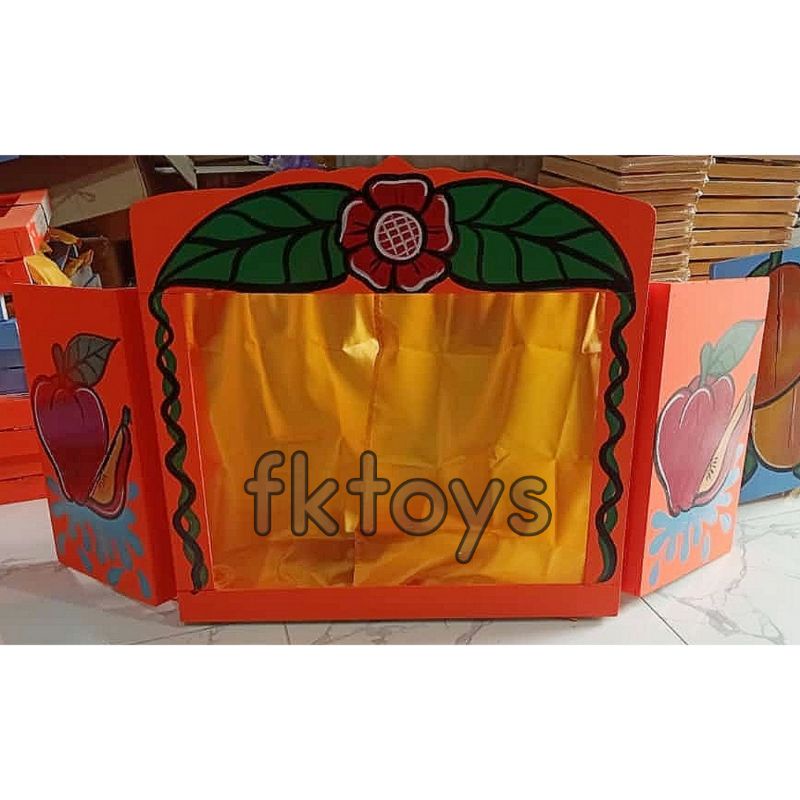 Panggung Boneka duduk-APE tk paud