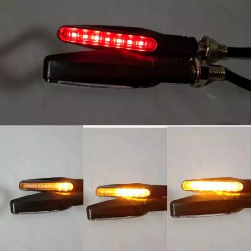 SEN LED RUNNING | LAMPU SEIN VARIASI MODEL LIDI