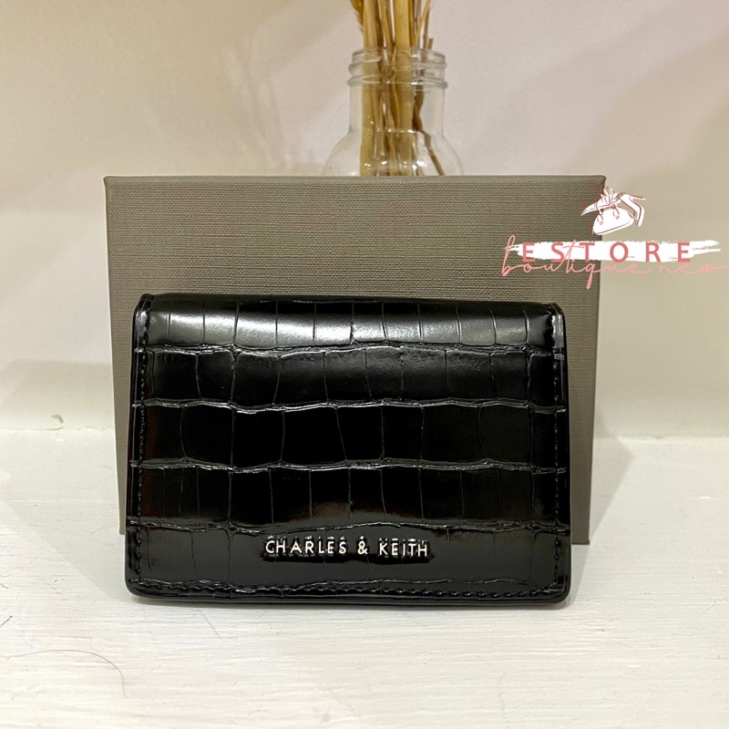 CK mini croc wallet