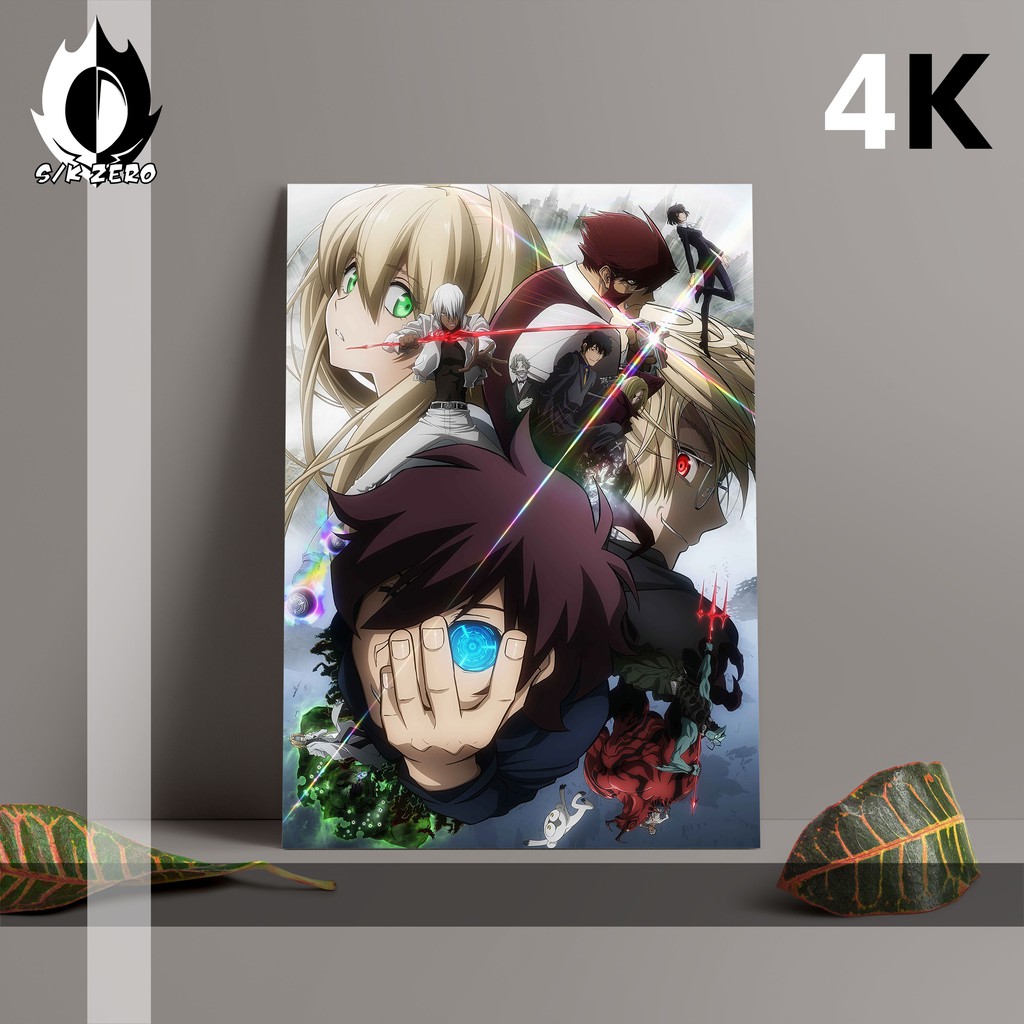Jual Poster size A3 Anime Paling Lengkap - Kekkai Sensen (4K) | Shopee ...