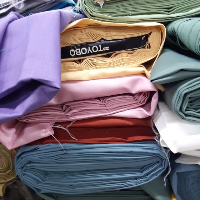 Kain toyobo / kain katun toyobo / kain katun