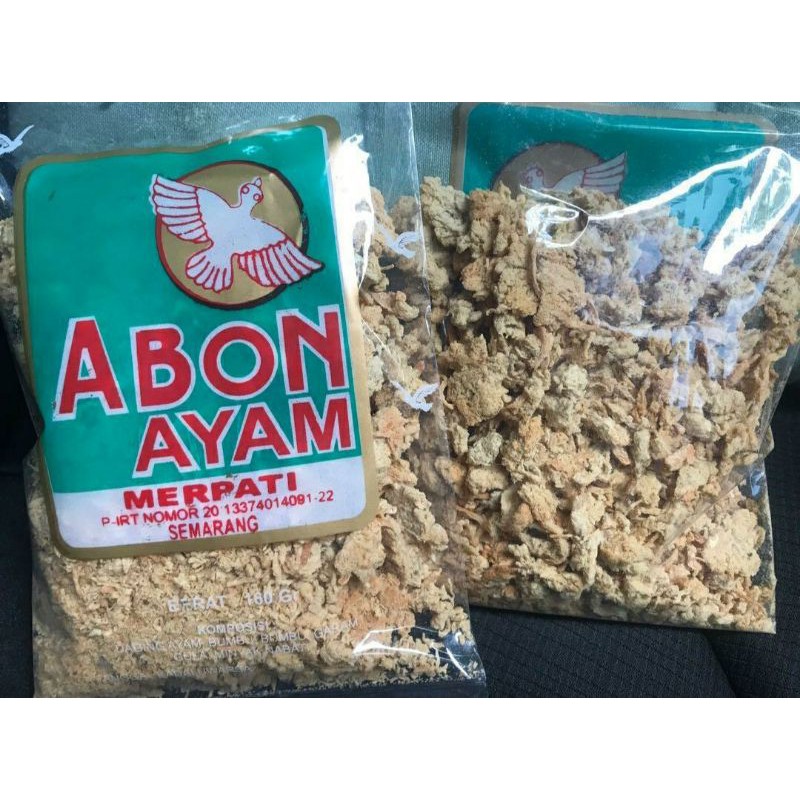 

Abon Sapi Merpati/Abon Ayam Merpati/Abon Merpati ASLI SEMARANG