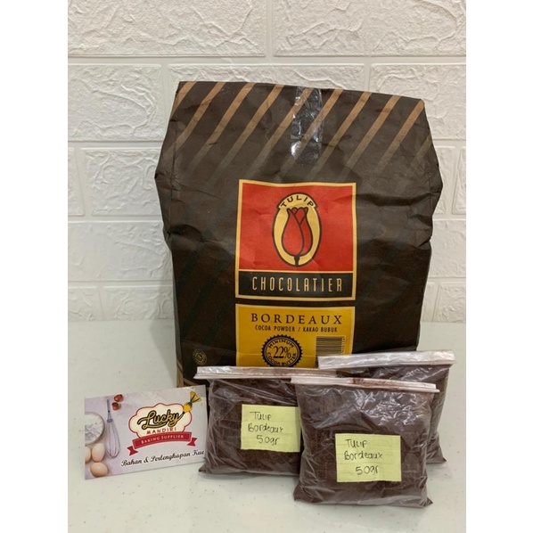Cokelat Bubuk Tulip Bordeaux Repack (50gr)