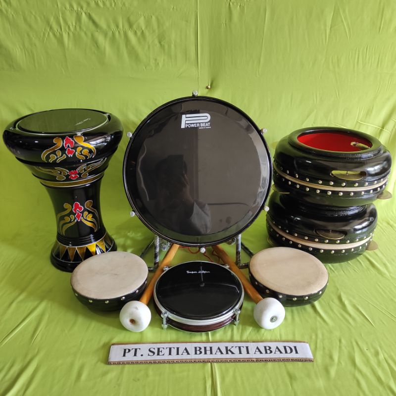 Hadroh Full Set Lengkap 9 Alat