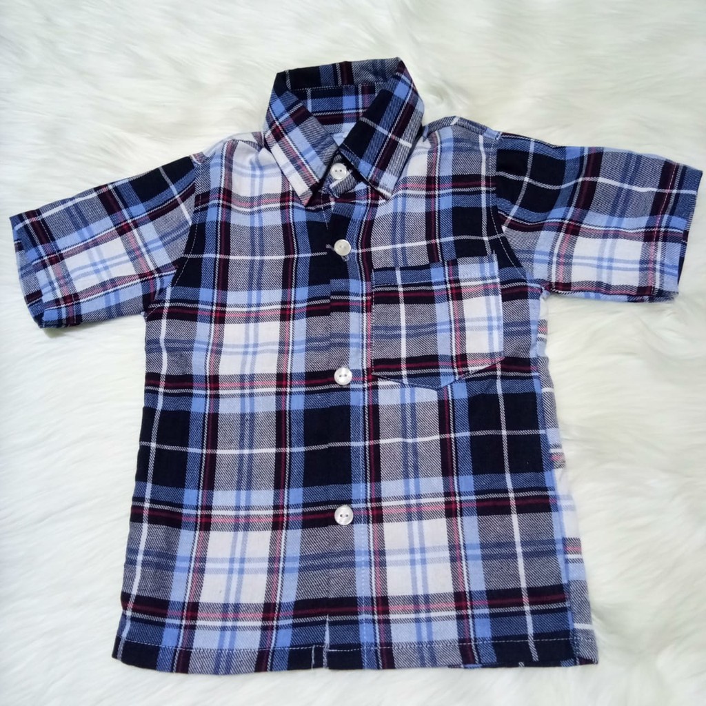 (BAYAR DI TEMPAT ) KEMEJA ANAK LAKI LAKI BAHAN FLANEL IMPORT TERBARU