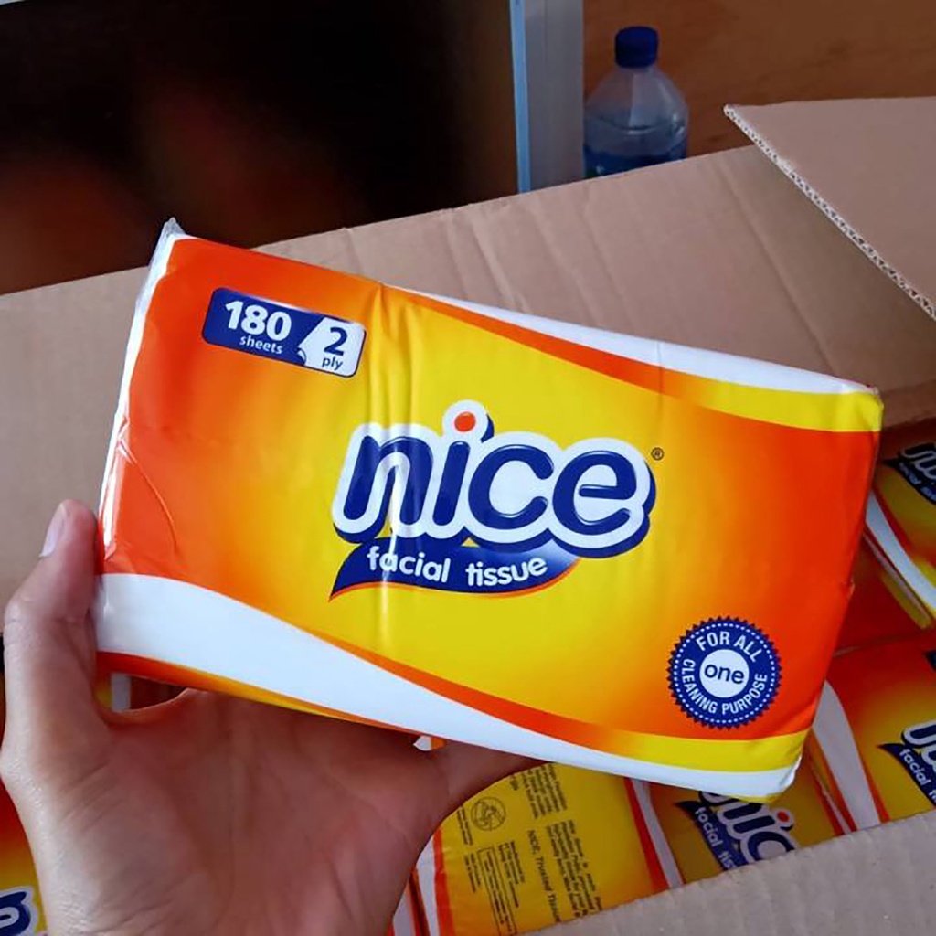 10 Pack Tisu Nice 180S 2ply / 10pcs Tisu Nice 180 Sheet 2ply / Tissu Nice 180 Sheet / Tissue Nice 18