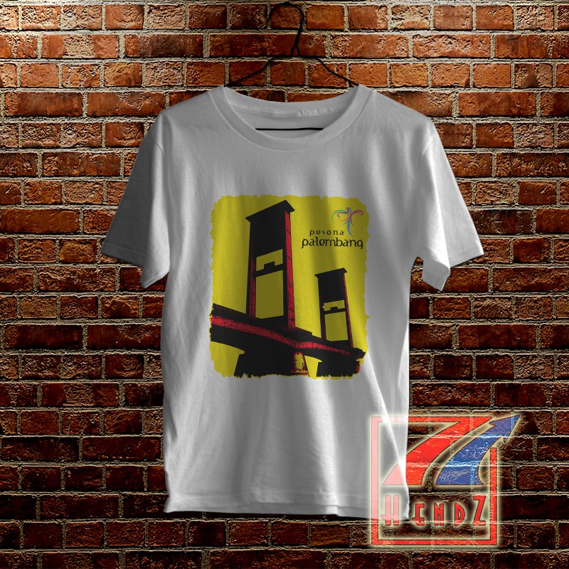 Kaos Jembatan Ampera Palembang
