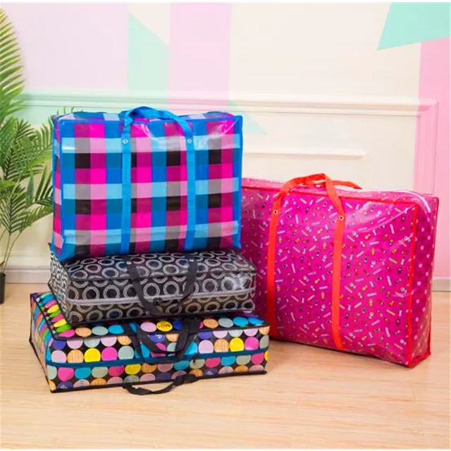 Tas KARUNG LAUNDRY BELANJA Besar Jumbo - Tas Londry Karung Terpal Jumbo - Tas Belanja Lipat Besar