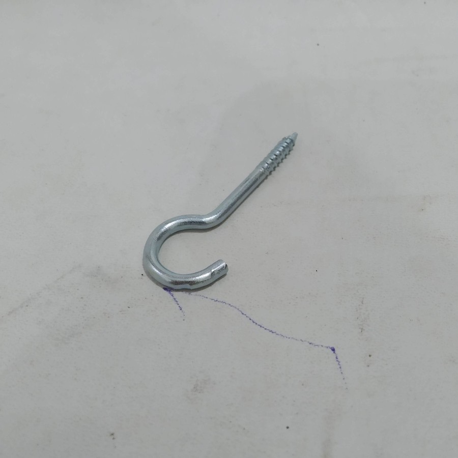 Paku hook, paku gantung, sekrup gantung 5cm