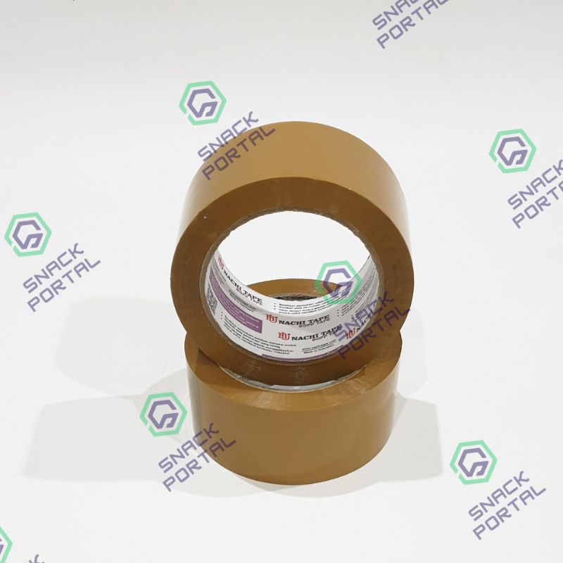 

Lakban Bening / Coklat 48 mm x 100 Yards Nachi Core Ungu - Coklat