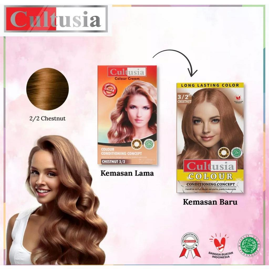 Cultusia Hair Color Chestnut 3 2 30 ML