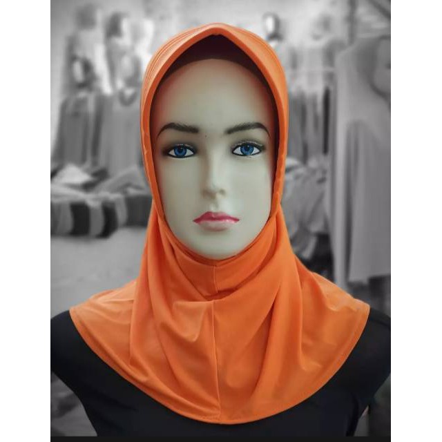 Jilbab kantor Marshanda / Bego Poly / Jilbab Kerja Instan-2