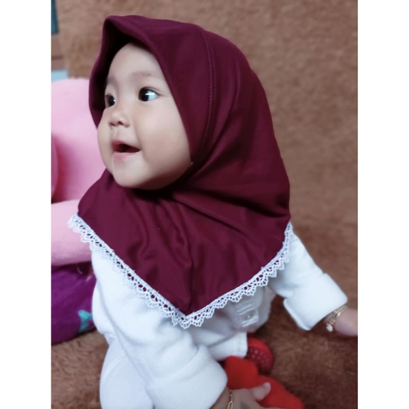 HIJAB BAYI / KRUDUNG BAYI / JILBAB BAYI / JILBAB INSTAN BAYI /JILBAB BAYI / JILBAB INSTAN BAYI USIA 