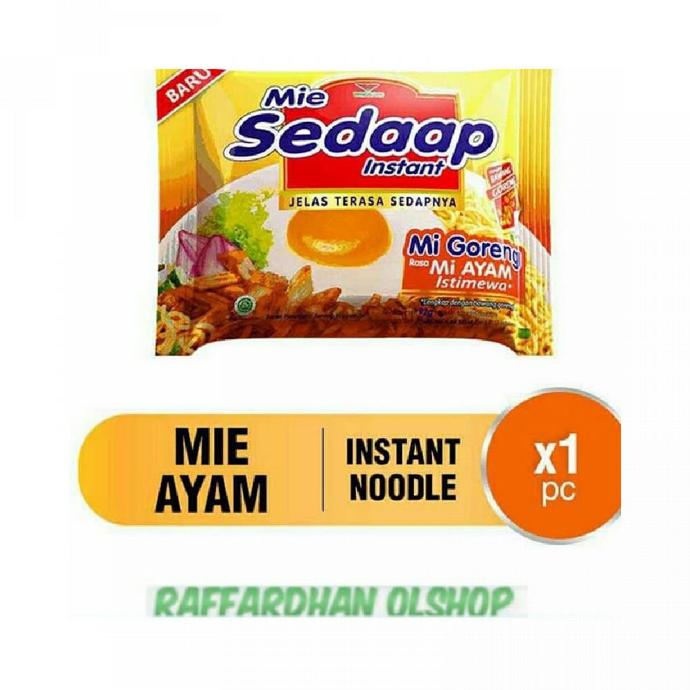 

Sedaap Mie Instant Goreng Ayam Istimewa 92G