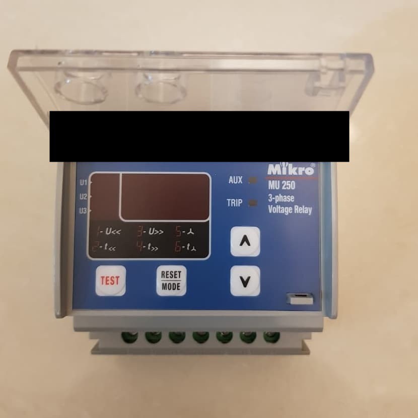 voltage 3 phase relay mikro