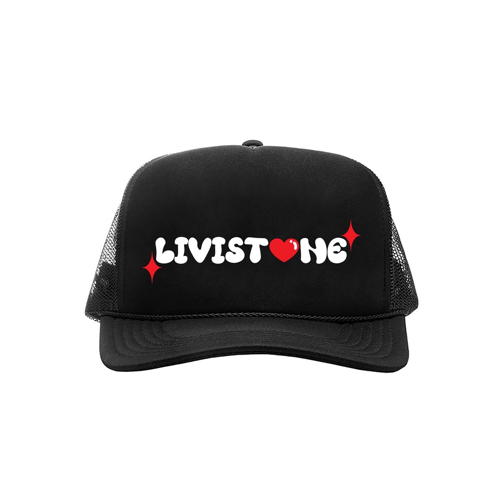TRUCKER HAT | 2L'HAT | BLACK | LIVISTONE