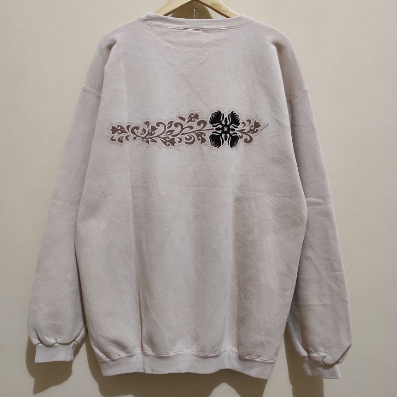 crewneck sweater crazy shirt vintage bekas secondd