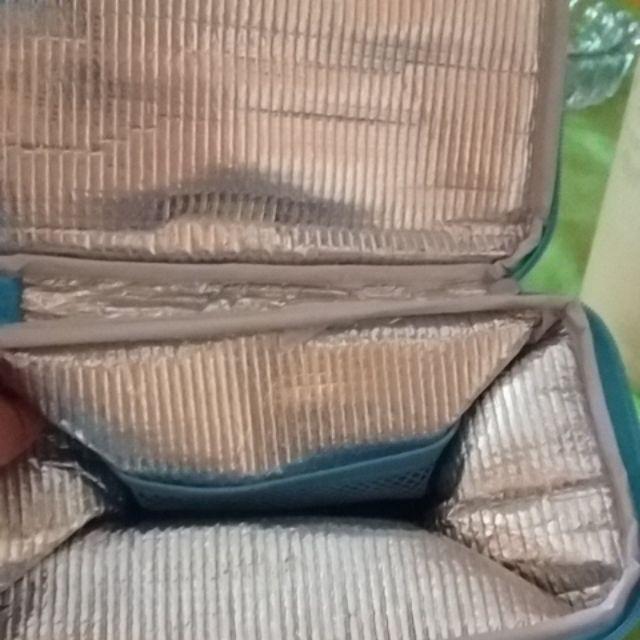 Tas Lunchbox Lunchbag Selempang Bekal Makan Anak Anak Aluminium Foil