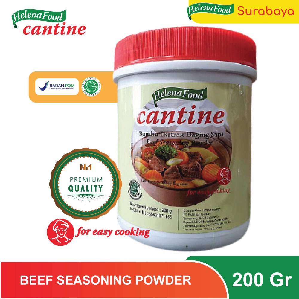 

Bumbu Kaldu Penyedap Ekstrak Sapi Beef Seasoning Cantine 200 g