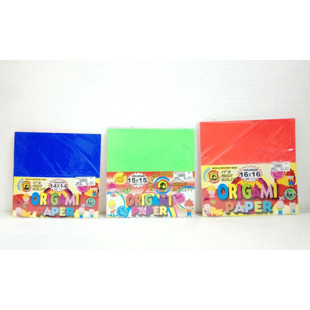 

Dijual Kertas Lipat Asturo 14x14 Obral