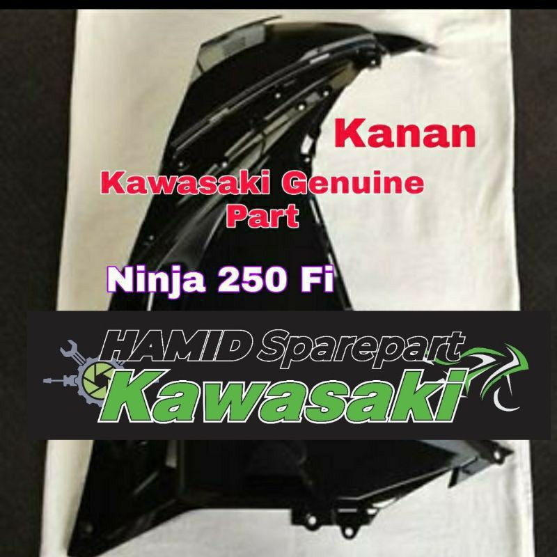 Cover body fairing sayap atas depan Ninja 250 fi 250fi ABS atau non ABS ORIGINAL KAWASAKI ori