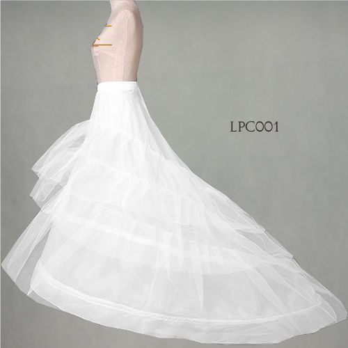 [PRODUK TERBATAS] PETTICOAT GAUN PENGANTIN EKOR PANJANG 2 RING 3 LAYER LPC001