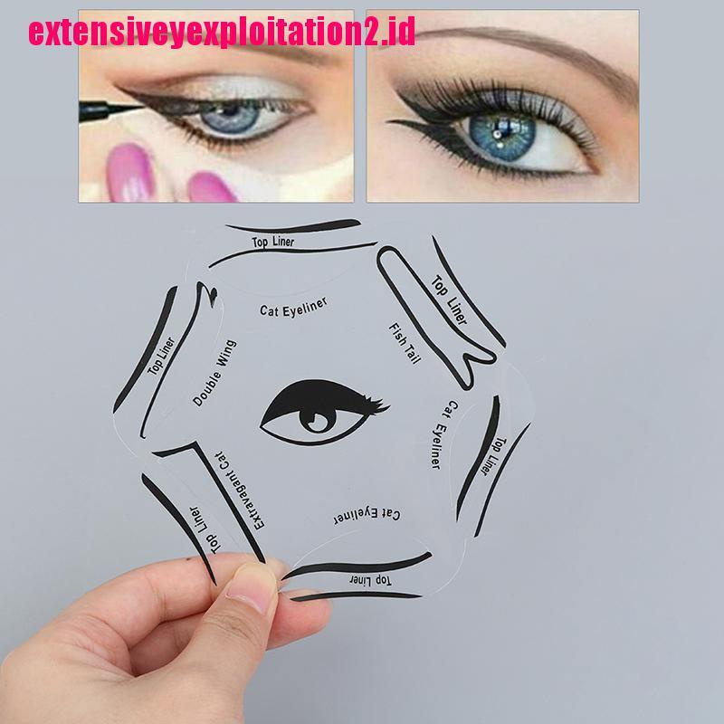 &lt; E2id &amp; &gt; 6 in 1 Eyeliner Smoky Liner Untuk Makeup / Kosmetik Wanita