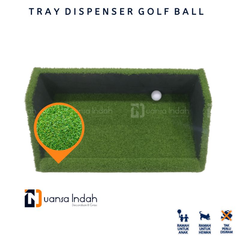 tray dispenser golf ball