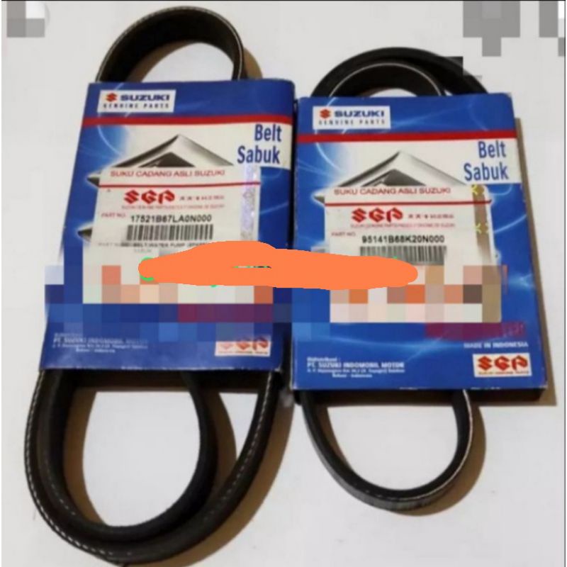 vanbelt AC 4pk785+vanbelt water pump suzuki wagon R