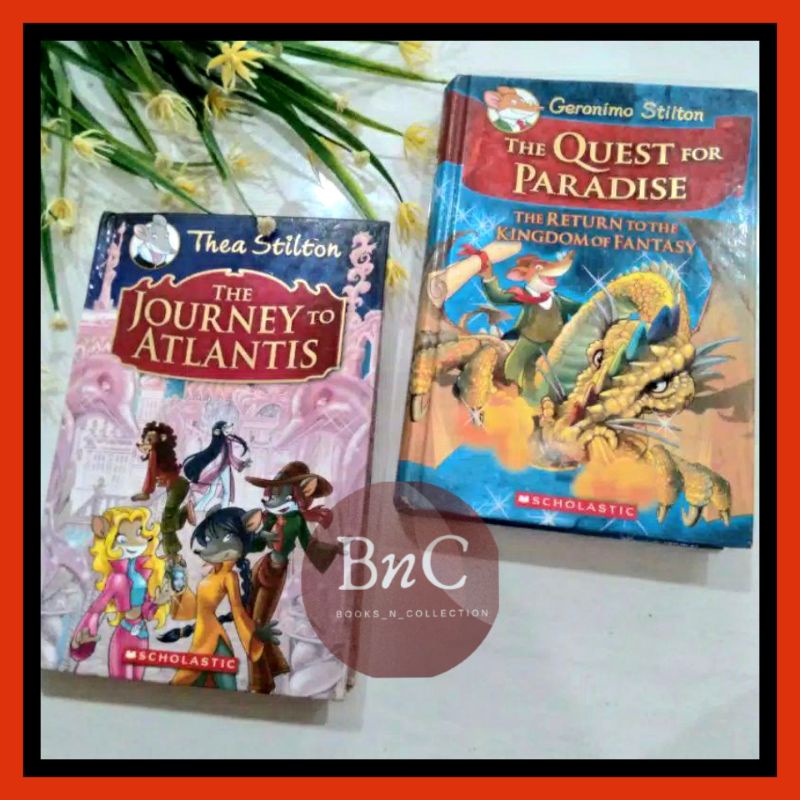 Geronimo Stilton HARDCOVER Thea Stilton prelove