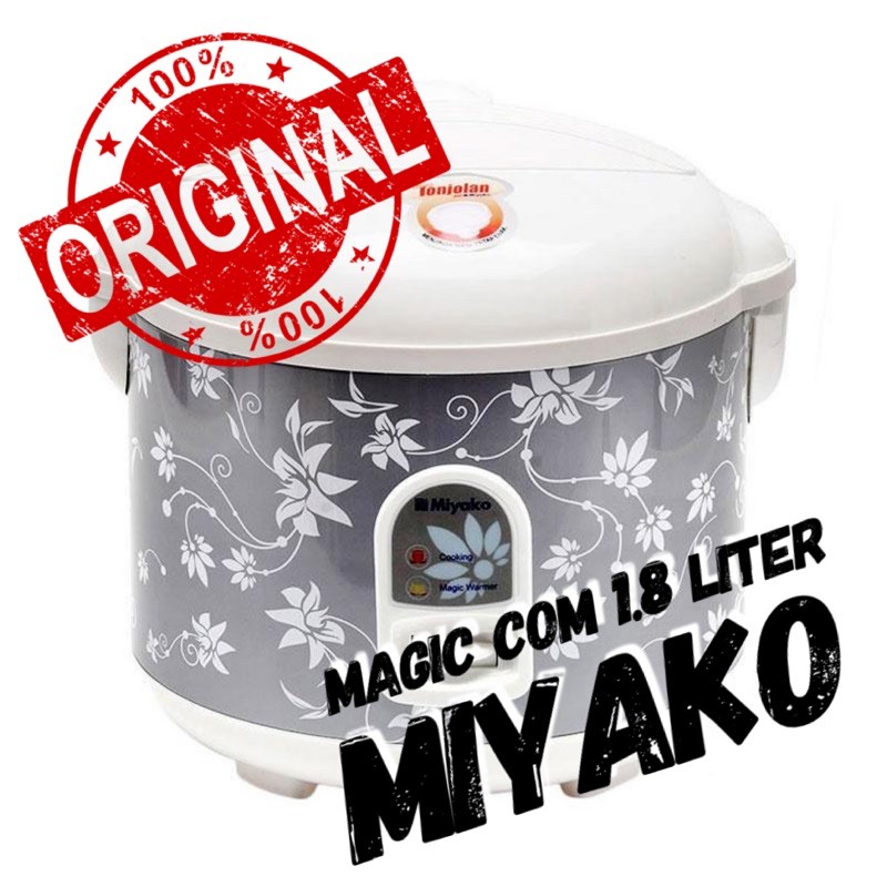 Miyako MCM-528 Rice Cooker / Magic Com (1,8 L)