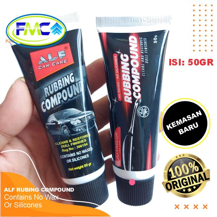 Compound Mobil Motor Rubbing Kompon Car Care Untuk Poles Penghilang Baret Lecet Praktis Pengkilap