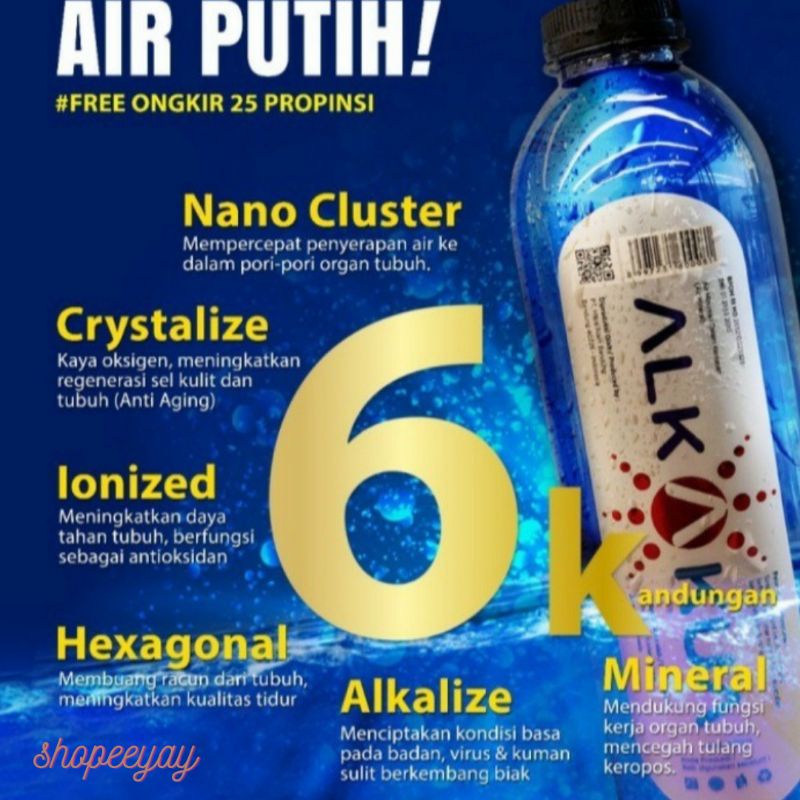 

ALKAKUA WATER (AIR MINUM DALAM KEMASAN UNTUK SEHAT)