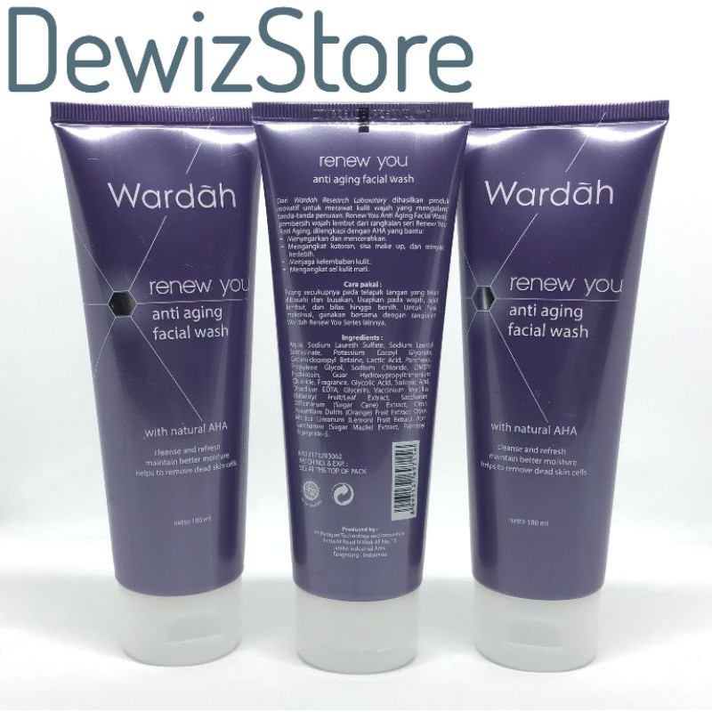 WARDAH RENEW YOU ANTI AGING FACIAL WASH - 100ml