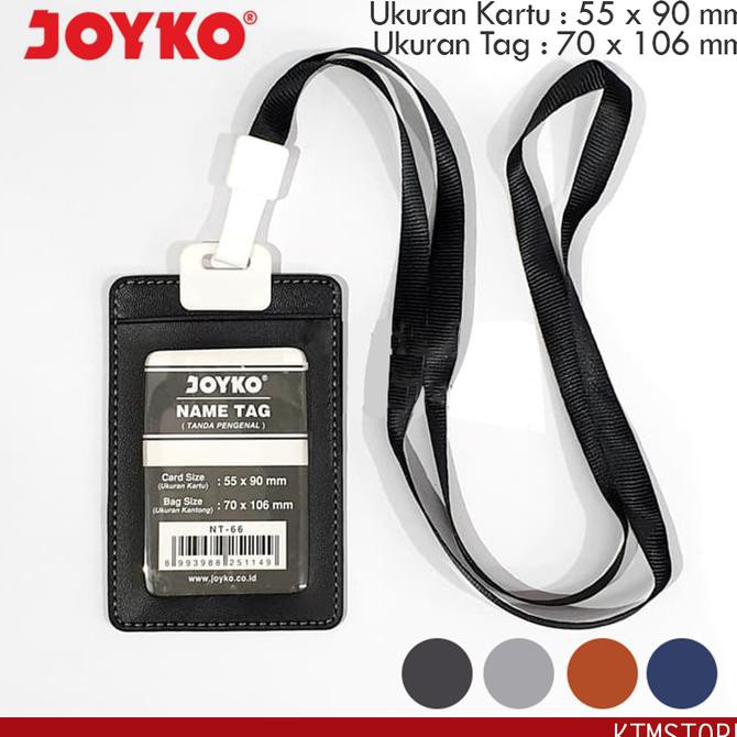 

GRATIS ONGKIR ID Card Holder Name Tag holder Tempat ID Card Kulit PORTRAIT JOYKO NT - Cokelat AP395