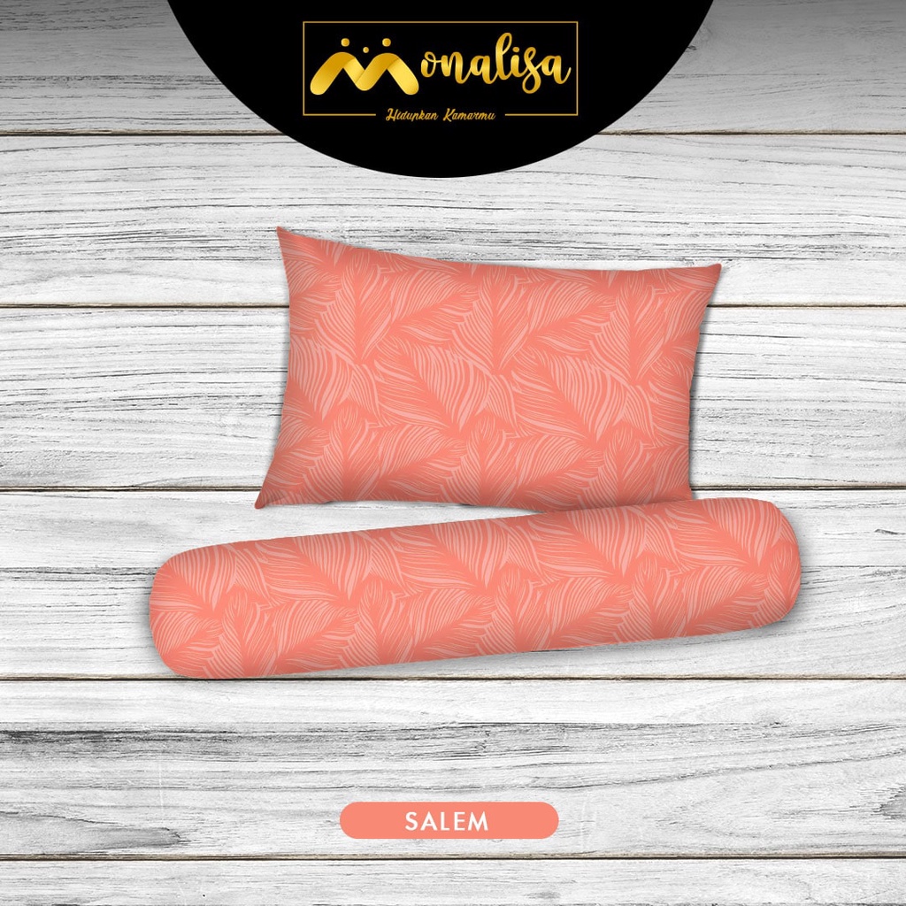 Monalisa Emboss BedCover SET Sprei Uk 100/120 - Salem