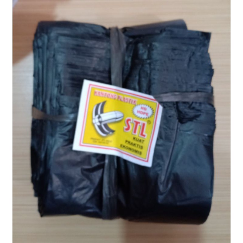 Kresek Loss Kiloan Hitam Kecil 1Kg plastik kresek
