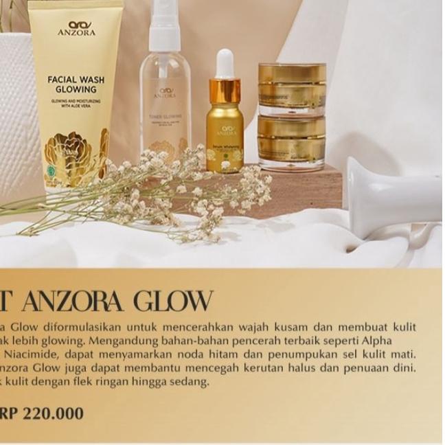 Promo Bulan Ini[LR 012]ANZORA GLOW SKINCARE BPOM ORI